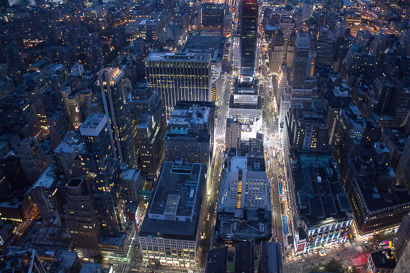 A Journey Of Colour - New York City Streetscape Photo