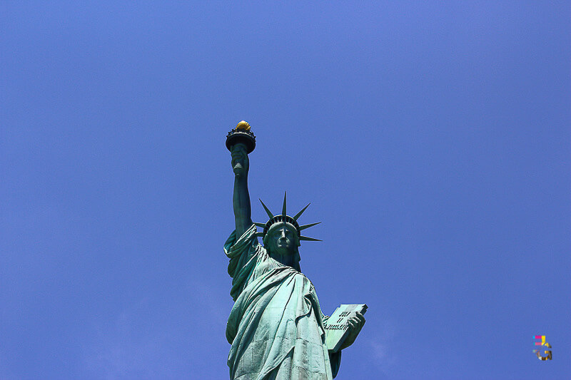 A Journey Of Colour - Statue of Liberty Photo