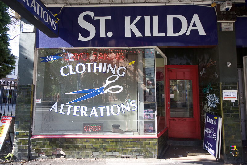 Those Little Shop Fronts - Coin Laundry Photo