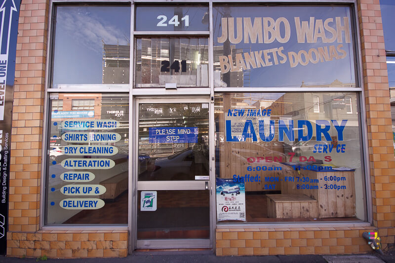 Those Little Shop Fronts - Coin Laundry Photo