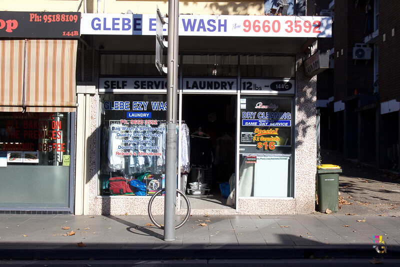 Those Little Shop Fronts - Coin Laundry Photo