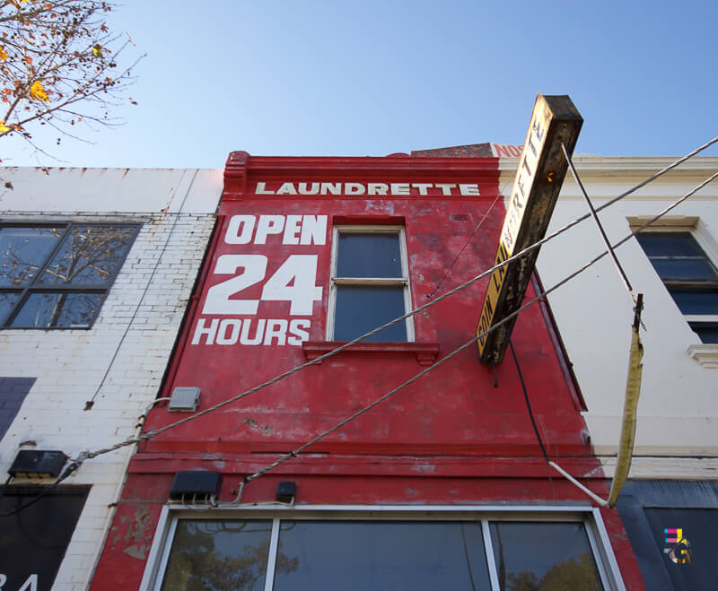 Those Little Shop Fronts - Coin Laundry Photo