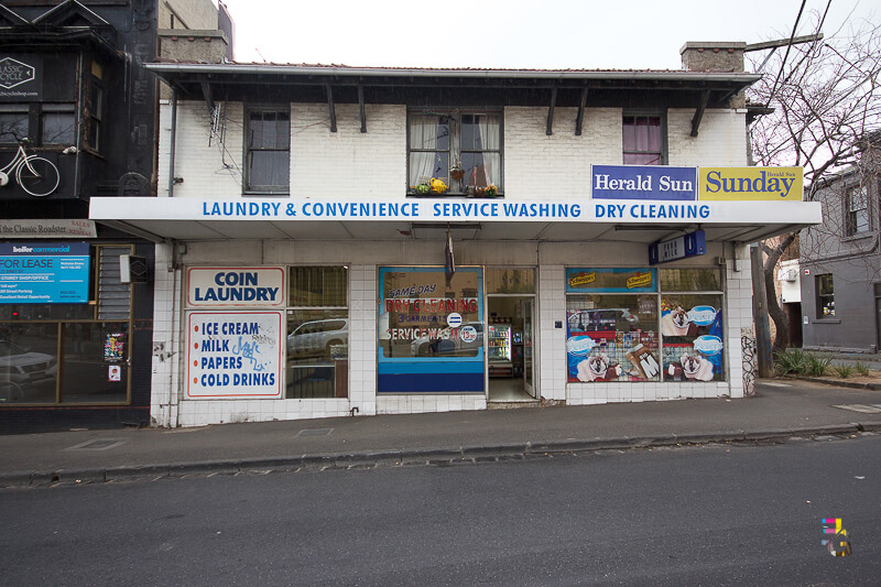 Those Little Shop Fronts - Coin Laundry Photo