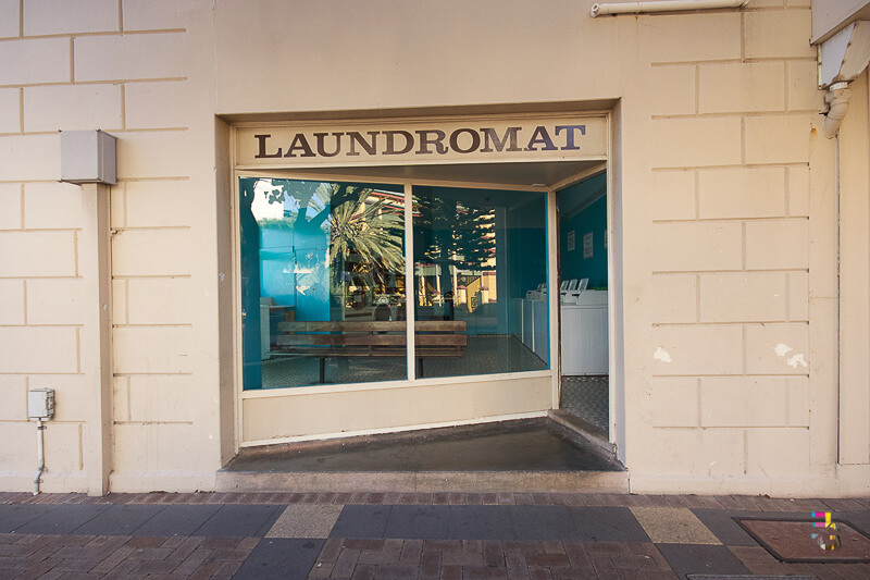 Those Little Shop Fronts - Coin Laundry Photo