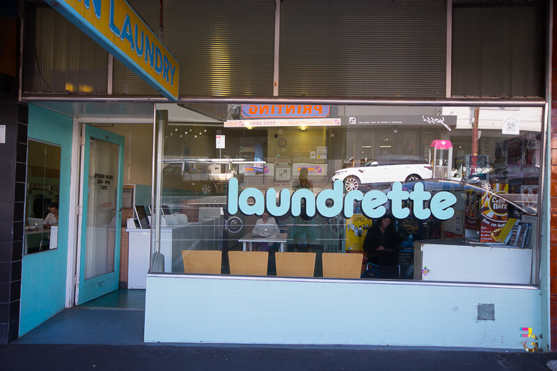 Those Little Shop Fronts - Coin Laundry Photo