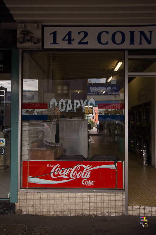 Those Little Shop Fronts - Coin Laundry Photo