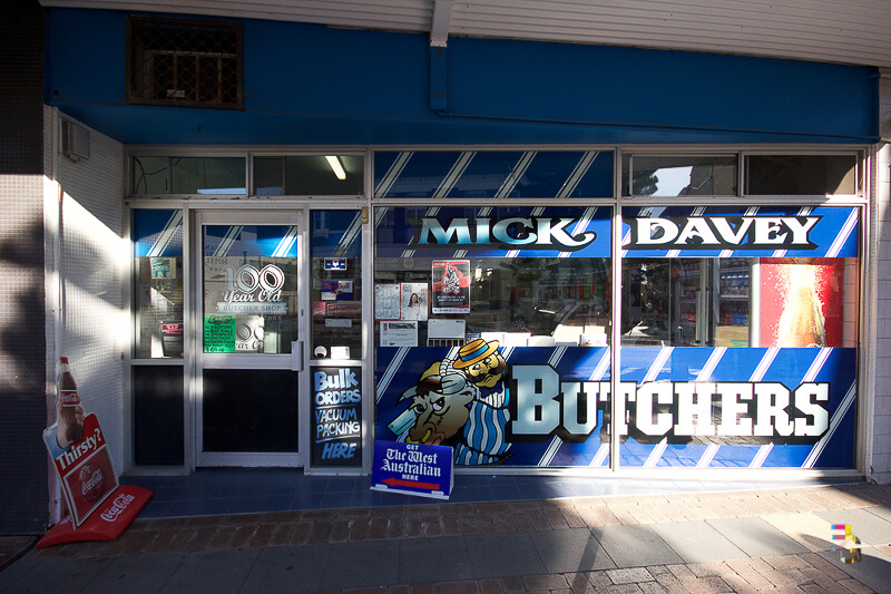 Those Little Shop Fronts - Mick Davey Butchers Geraldton Photo
