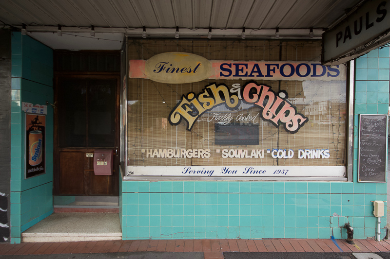 Those Little Shop Fronts - Paul's Fish 'n' Chips Box Hill Photo