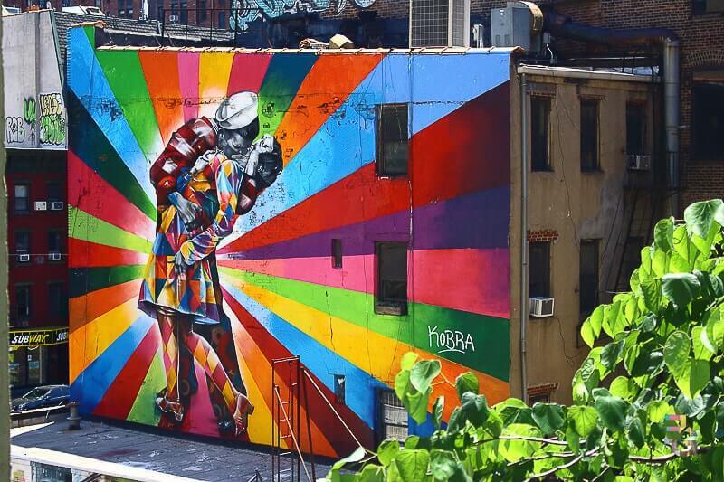 The Kiss Mural, New York City