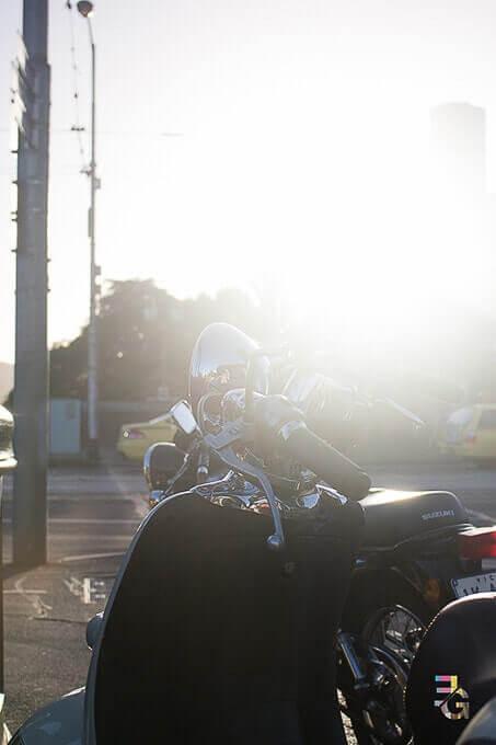 Vespa, Federation Square, Melbourne