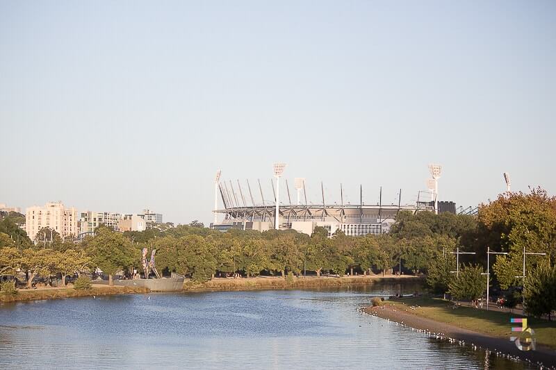 Yarra River & MCG, Melbourne